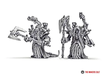 Dark Techno Brutalizers - Heavy Troops 3D print model