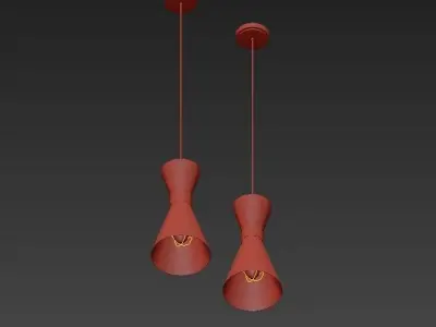 Delightfull pendant lamp 3D model