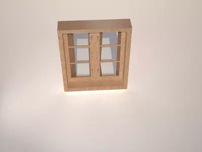 EuroStyle uPVC Windows Low-poly 3D model