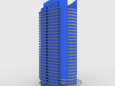 Collection Tower 3 3D Model Pack