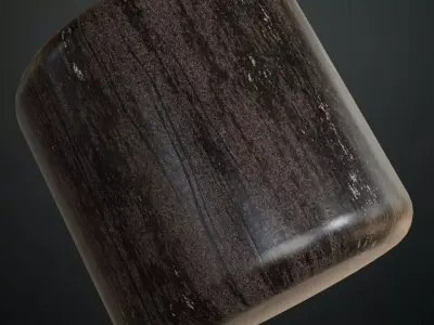 Imperial Green Lacquered Wood Inlay PBR Seamless Texture