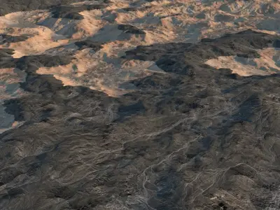 Desert Landscape 13 3D model