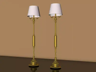 Candle Lamp 3D model purchase