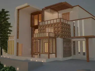 house exterior 3D model order
