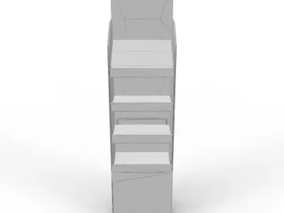 Point of Sale Cardboard Display Stand Texture