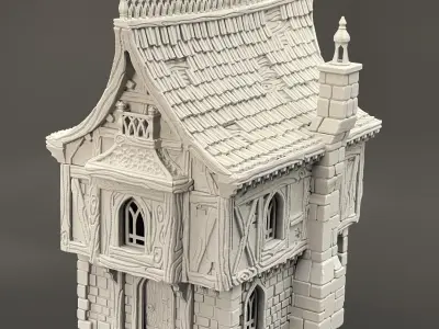House - Hamlet of Misty Hollow 3D print model