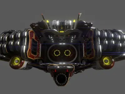 Imperial BALLISTA Medium Spinal Bow Section 3D model 3D model