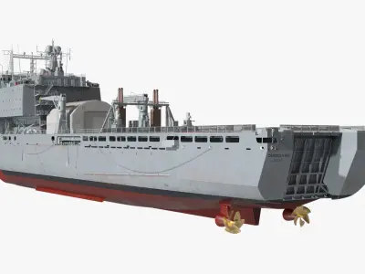  RFA Cardigan Bay Landing Ship 