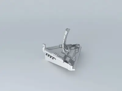 Rook door hinge Free 3D model