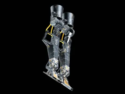 Apex Legends Octane Legs Low-poly 3D model