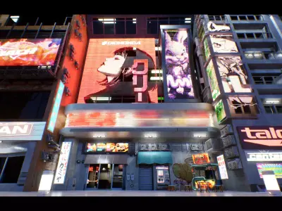 Urban Futurism 3D model