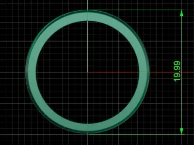 Jewelry ring 349 3D print model