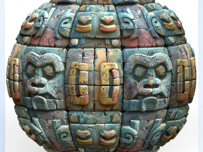 Stylized Wall Seamless Texture Texture