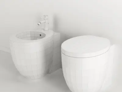 Ceramica Cielo Le Giare WC 3D model
