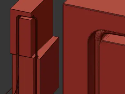 Table lamp Totem 3D model