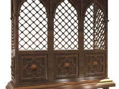 ORIEL WINDOW 3D model