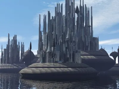 city 3D  3D print model