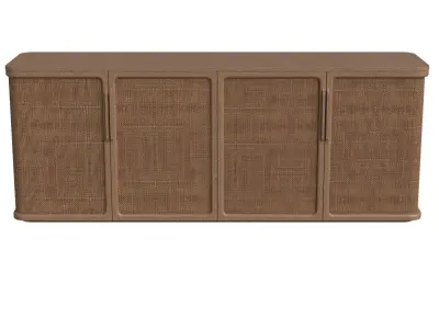 Restoration Hardware Trieste 4-Door Sideboard 3D model