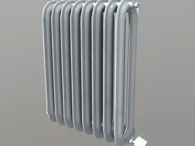 Radiator Low-poly 3D model