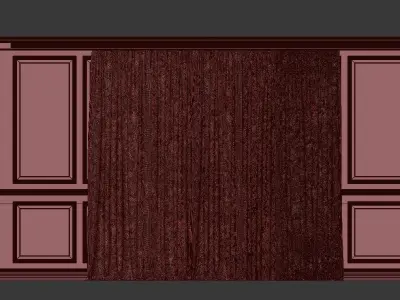 Curtain Set 56 3D model