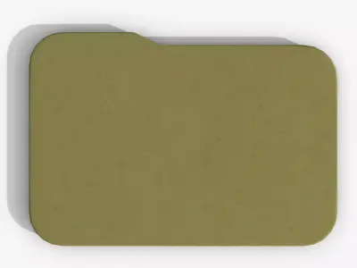 Symbol Folder Free low-poly 3D model