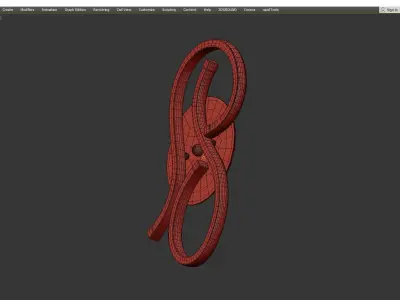 ST Luce SL924 Low-poly 3D model