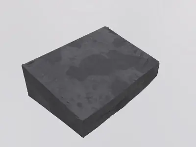 Two roof storefront model 3D model