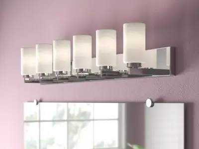 Wallace Dimmable Vanity Light Free 3D model