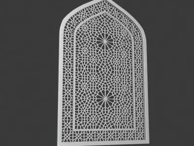 ornament windows 3D model