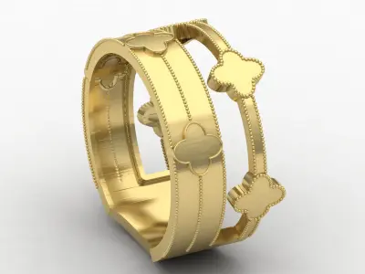 women ring 20-2 3D print model