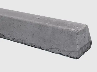 Parking Curb--3D Scan 3D model