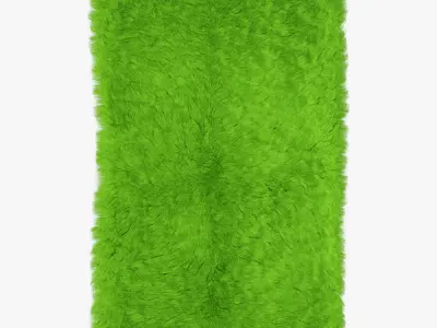 Collection of carpets and skins with wool of 20 pieces 3D Model Pack