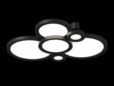 749081 Breve Lightstar Ceiling chandelier 3D model