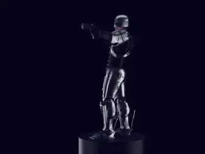 Robocop 3D model figure 3D model