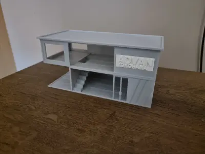 Advan garage 1 64 3D print model