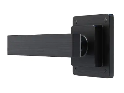 Ander Metallic Door Handles Low-poly 3D model