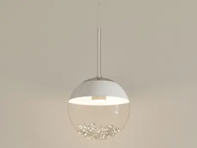 Montefio 1 led multi light pendant By eglo 3D model