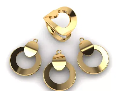 Light mini set without stones 3D print model