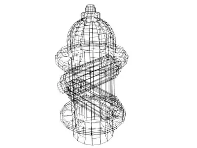 Fire Hydrant - Type 2 3D model