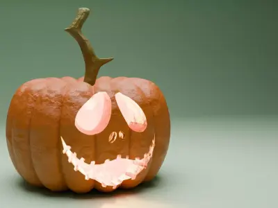 3D Pumpkin 3D model