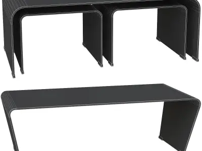 Casarredo and Burano Coffee Tables 3D model