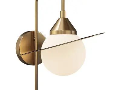 Stilfort Saturn sconce Low-poly 3D model