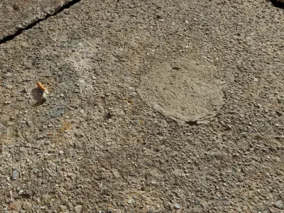 concretetile octagon of concrete 3D model