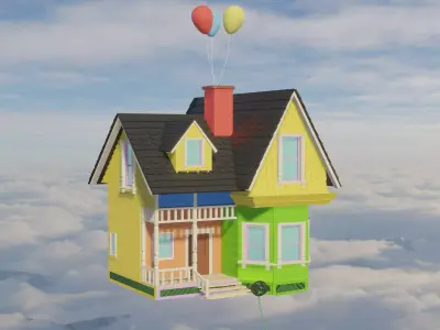 Up House 3D model