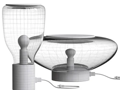 Bonaldo Acquerelli table lamp 3D model