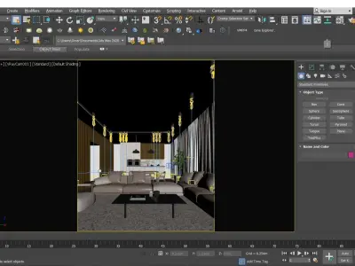 interior living room  3D model