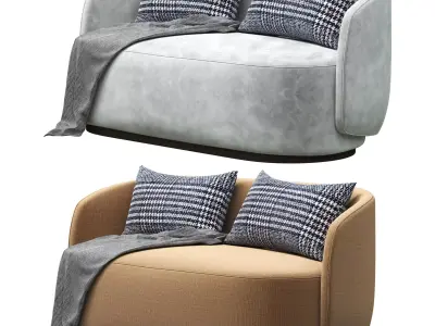 Fendi Casa Annabelle sofa 3D model