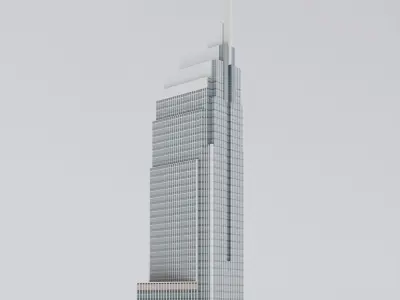 VIETCOMBANK TOWER - 3D MODEL - SAIGON 3D model