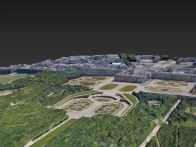 Versailles Paris 3D model