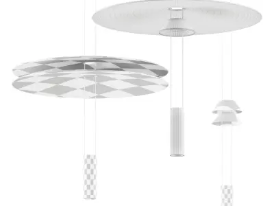 Vibia FLAMINGO MINI Hanging lamp 3D model